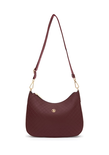 U.S. Polo Assn. Kadın Bordo Omuz Çantası 50317803-VR014