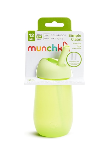 Munchkin Simple Clean Pipetli Alıştırma Bardağı 296 ML 12+ Ay Yeşil