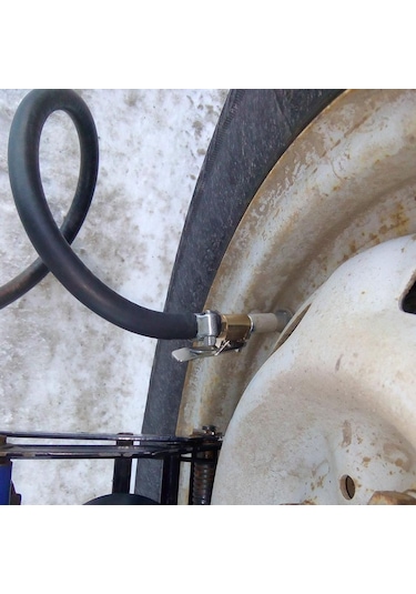 Yuntech01 Altın Renkli Çinko Alyazı Lastik Valfi - 6mm Boru Uyumlu, Kolay Kurulum, Otomobil Ve Endüstriyel Kullanım