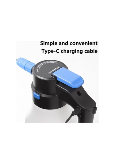 Padalink 1500ml Elektrikli Köpük Püskürtücü - 75 Geniş Açı, Mutfak, Araba Ve Ayakkabı Temizliği İçin, Usb-c Şarjlı