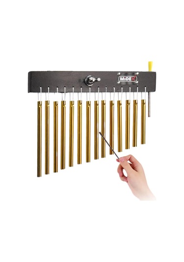 Midex Ch-14 Bar Chimes 14-bar Çan Perküsyon Aleti 14 Ton