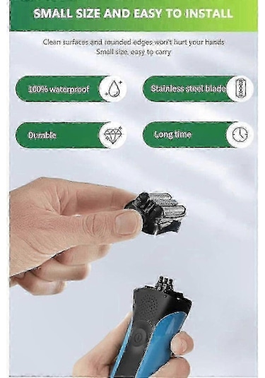 3. Seri Elektrikli Tıraş Makineleri İçin Yedek Tıraş Başlığı - 3000s, 3040s, 3050cc, 3070cc, 3080s Ve 3090s Modelleriyle Uyumlu