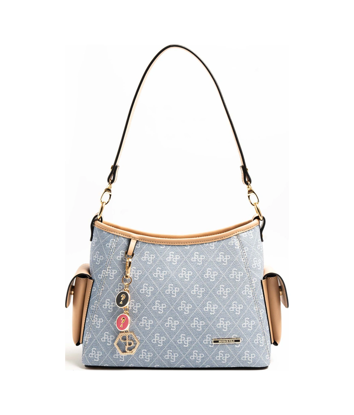 Silver Polo Kadın Omuz Çanta 1183 Mavi