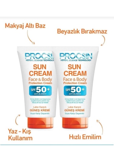 Procsin Güneş Kremi 2li