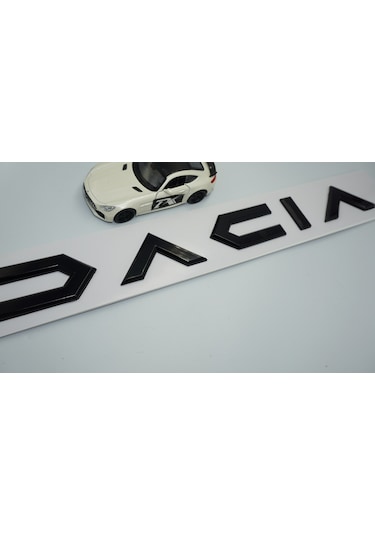 Dk Tuning Dacia Yeni Nesil Bagaj 3m 3d Siyah Abs Yazı Logo
