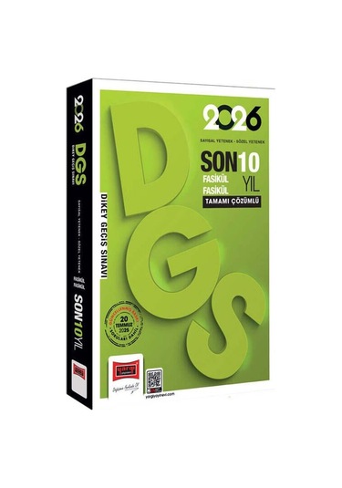 Yargı 2026 Dgs Sayısal Sözel Yetenek Fasikül Fasikül Son 10 Yıl Çıkmış Sorular
