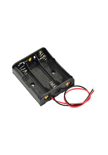 3 Kanal 18650 Pil Yuvası Lityum Batarya Soketi