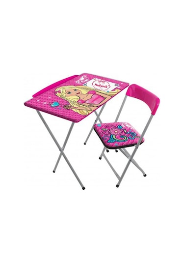 Ders Çalışma Masası Masa Sandalye Prenses Linda Çalışma Masası