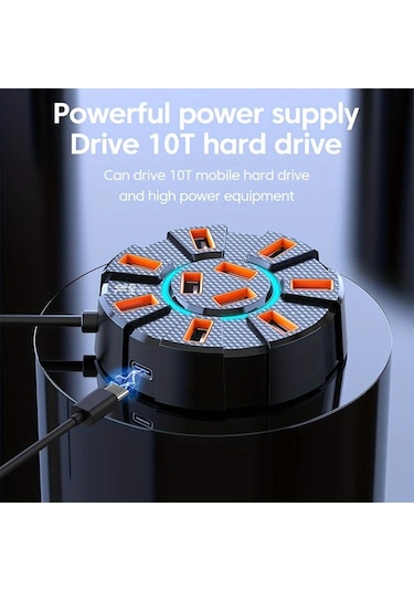 Xuweiwei 10 İn 1 Renkli Ortam Işığı Usb 2.0 Beyaz 1.2 M İç Mekan Led Aydınlatma Yatak Odası Ofis Dekoru Kolay Kurulum