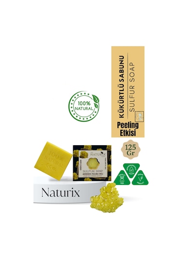 Naturix Kükürtlü Sabun 125 G
