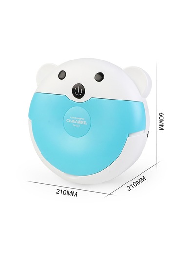 Suntek Profesyonel Taşınabilir Otomatik Elektrikli Süpürge Mavi