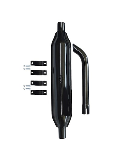 Oto Kaygısız Fiat Traktör Komple Boru+Kelepçe 450-480-540-640 508516 Dik Egzoz