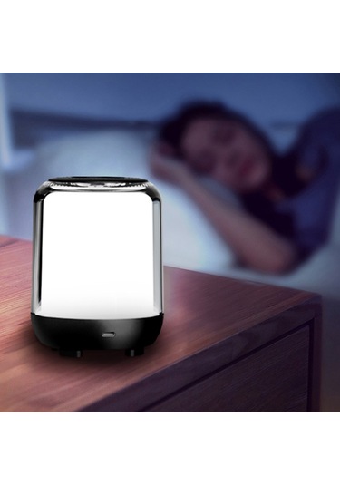 Ranyeek Renkli Rgb Işık Ve Beyaz Gürültü Özellikli Bluetooth Uyku Hoparlörü Bl03, 1500mah Pil, 15/30/60 Dakika Zamanlayıcı