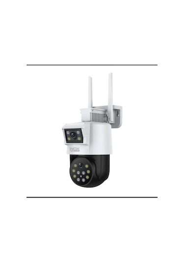 Inox 3+3mp X102 3.6mm Dual Lens Speed Dome Wıfı Kamera