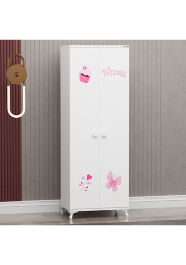 Garaj Home Yıldız 2 Kapaklı Dolap - Prenses