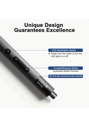 Xuweiwei Şarj Edilebilir 4ü 1 Arada Yüksek Hassasiyetli Kablossuz Elektrikli Vidalama Seti Lityum Pili 240rpm Tork Telefon Laptop Kamera Tamiri