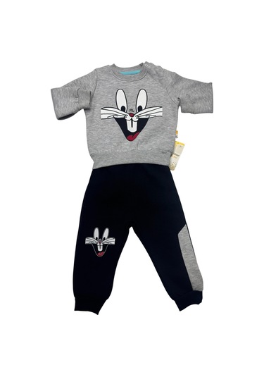 Kapşonlu Takım Gri