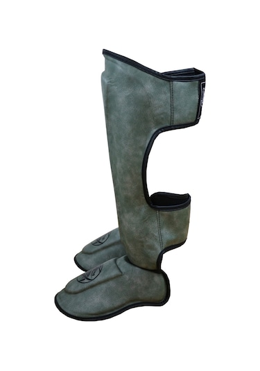 Dragondo 40715-p Kaval Ayak Koruyucu Gri Profesyonel Kick Boks Kaval Koruyucu Gri