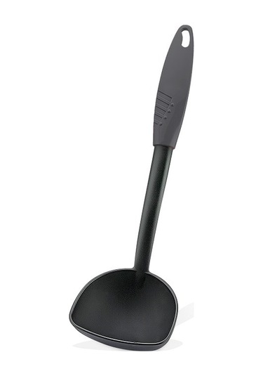 Qlüx İdeas Tepal Yapışmaz Kepçe Siyah Saplı