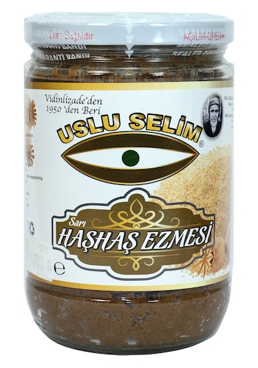 Haşhaş Ezmesi Sarı 800 Gr.cam Kavanoz Uşak Yöresi