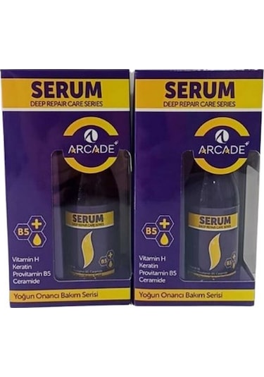 Arcade Deep Repair Care Yoğun Onarıcı Saç Serumu 2 x 100 ML