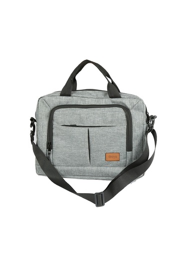 Woys Bags 15.6" Gri Evrak Bilgisayar Notebook Laptop Çantası