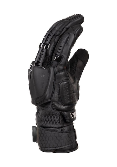 Knox Handroid Pod Mk5 Kısa Korumalı Deri Motosiklet Eldiveni