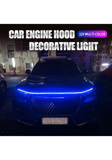 Rover 400 Kaput Ledi, Gündüz Ledi, Silikon 150cm Mavi