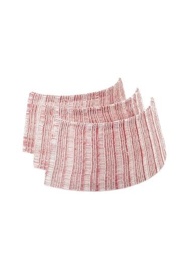 Lumy Kırmızı Yılbaşı Ağaç Altı Eteği Metal 52-67 25cm