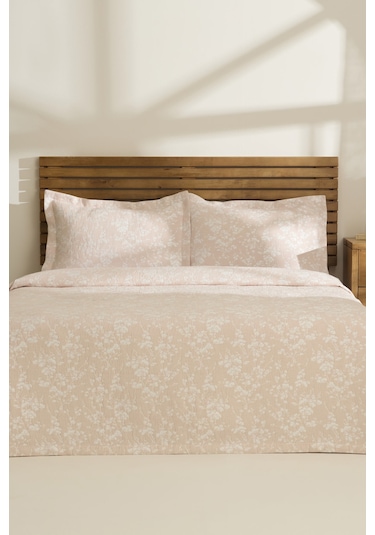 Kaşmir Home Eternal Çift Kişilik Yatak Örtüsü Takımı Rose Pembe