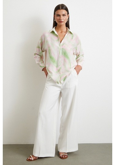 Deniz Esintisi Gömlek Pembe Pembe