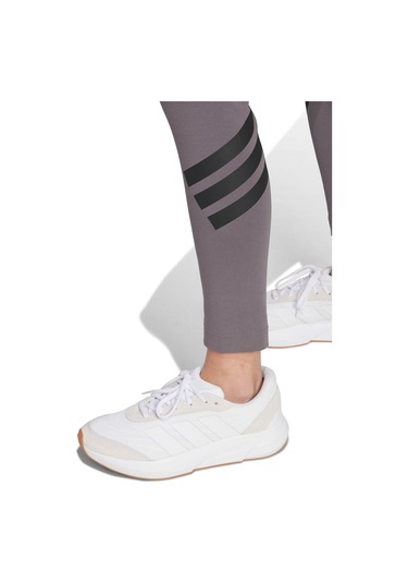 Adidas W Fı 3s Leggıng Grest Antrasit Kadın Tayt Gri