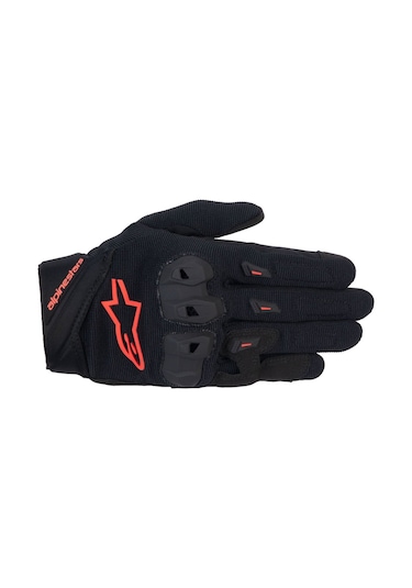 Alpinestars Stella Sp X 1 Korumalı Kadın Motosiklet Eldiveni Siyah Kırmızı