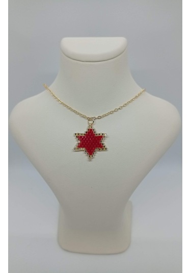 Harmeljewelry Yıldız Kolye Beyaz