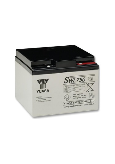 Yuasa SWL750 12V 25Ah Bakımsız Kuru Akü