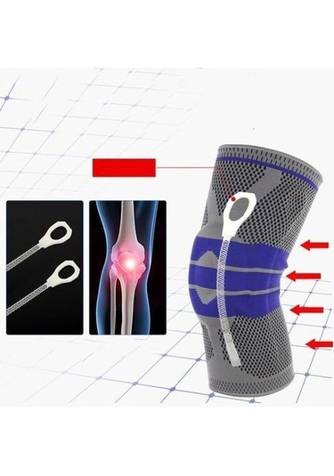 Novahub Yeşil Voleybol Spor Silikon Pad Koruma Güvenlik Futbol Diz Diz Diz Diz Desteği Buzağı Brace Basketbol Bant Adet 1 Ts Yeşil