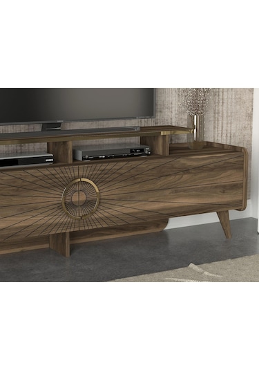 Dekorister Exclusive Sky Tv Ünitesi Ceviz