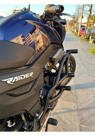 Tvs Raider 125 Uyumlu Koruma Demiri Set Siyah