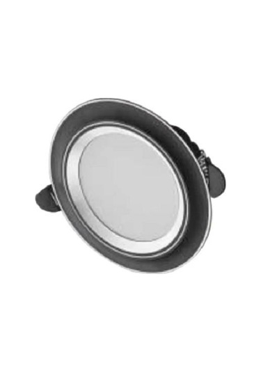 Ct-5258 6w Zebra Led Armatür Siyah-krom-12adet 3 Renk Cata Krom - Siyah