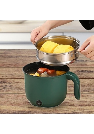 Ankatek Suntek Mini Güveç Yapışmaz Erişte Ocak, Pratik Küçük Elektrikli Tava - Altın