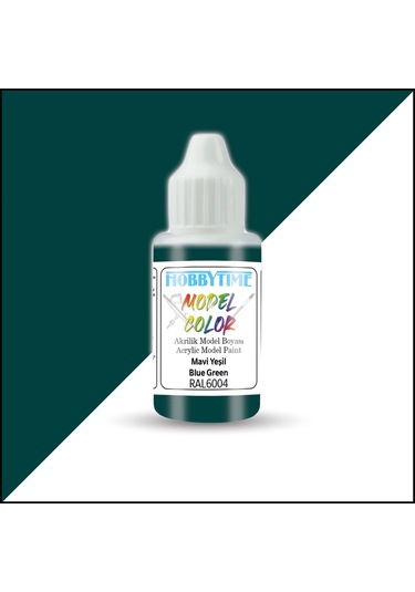Hobbytime 459 18 Ml. Ral6004 Mavi Yeşil Blue Green Akrilik Model Boyası