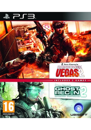 Tom Clancy's Rainbow Six Vegas 2 + Ghost Recon Advanced Warfighter 2 PS3 Oyun