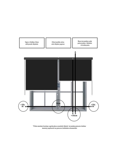 Br Perle Krem Renk Düz Mekanize Stor Perde Yüksek Kalite Metropol Serisi Krem