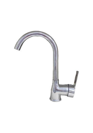 Mintev Krom Şık Baston Borulu Mutfak Eviye Bataryası Yerli Üretim Krom