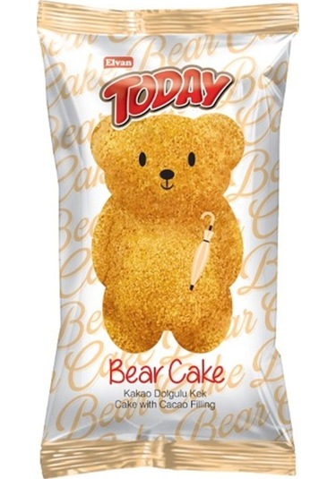 Today Bear Kek Çikolatalı  40 Gr. 24 Adet (1 Kutu)