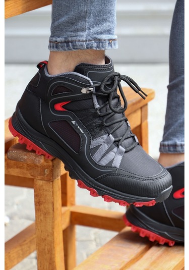M.p. 222-2603 Rahat Taban Shoftshell Bağcıklı Unisex Bot 667800000856 01 Siyah