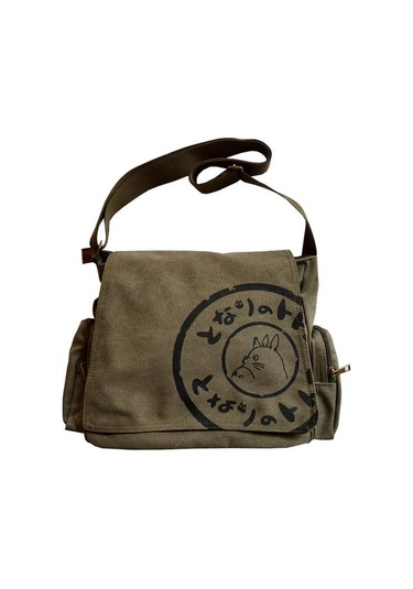 My Neıghbour Totoro Messenger Çanta Kadınlar İçin Tasarımcı Çantalar Kadın Omuz Askılı Çapraz Askılı Tuval Kadın Büyük Tote Çantalar Karikatür Auburn Çok Renkli