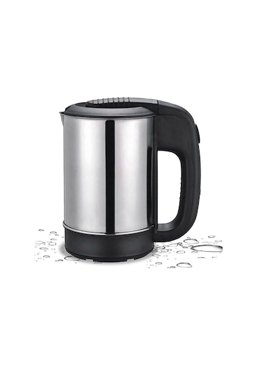 Geeksen "küçük Ve Taşınabilir 0.5l Seyahat Çaydanlığı - 600w Hızlı Isıtma, Paslanmaz Çelik"