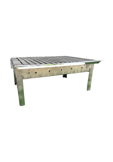 Paslanmaz Kömürlü Mangal 40 X 55 Cm Maksi Masaüstü