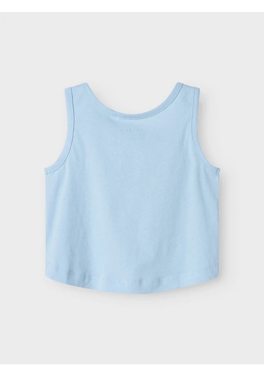 Name It Nmfvigea Tank Short Top Kız Çocuk Askılı T-shirt 13241642 Mavi